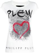 Philipp Plein Kingskettle T-shirt, Women's, Size: Xl, White, Cotton