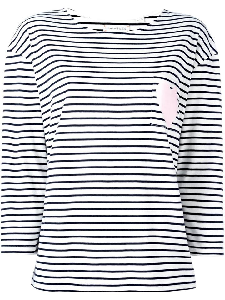 Chinti And Parker Heart Pocket T-shirt