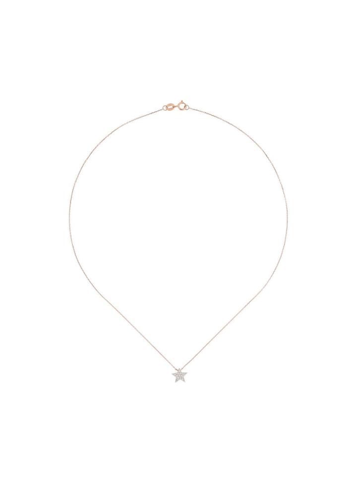 Dana Rebecca Diamond And 14kt Rose Gold Julianne Himiko Star Necklace