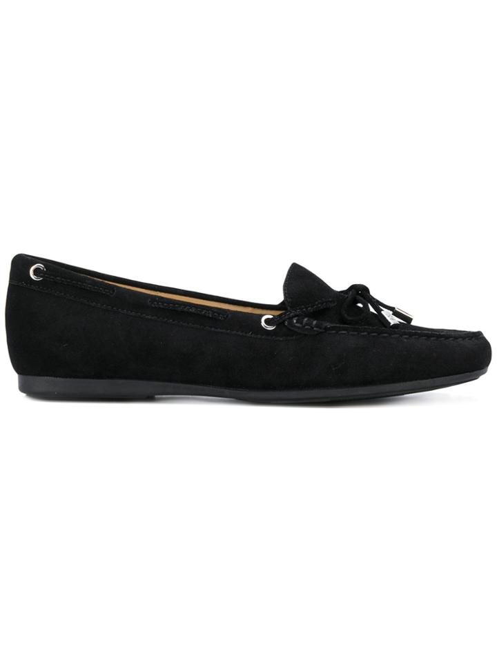 Michael Michael Kors Drawstring Loafers - Black