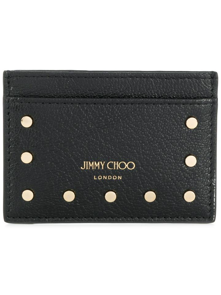 Jimmy Choo Umika Card Holder - Black