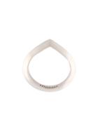 Miansai Angular Ring, Women's, Size: 6, Metallic