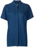 Zero + Maria Cornejo Band Collar Boxy Shirt