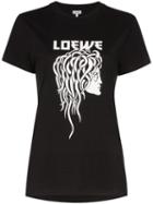 Loewe Portrait Print T-shirt - Black