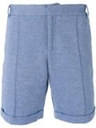 Soulland - Woven Shorts - Men - Cotton/polyamide/polyester/viscose - M, Blue, Cotton/polyamide/polyester/viscose