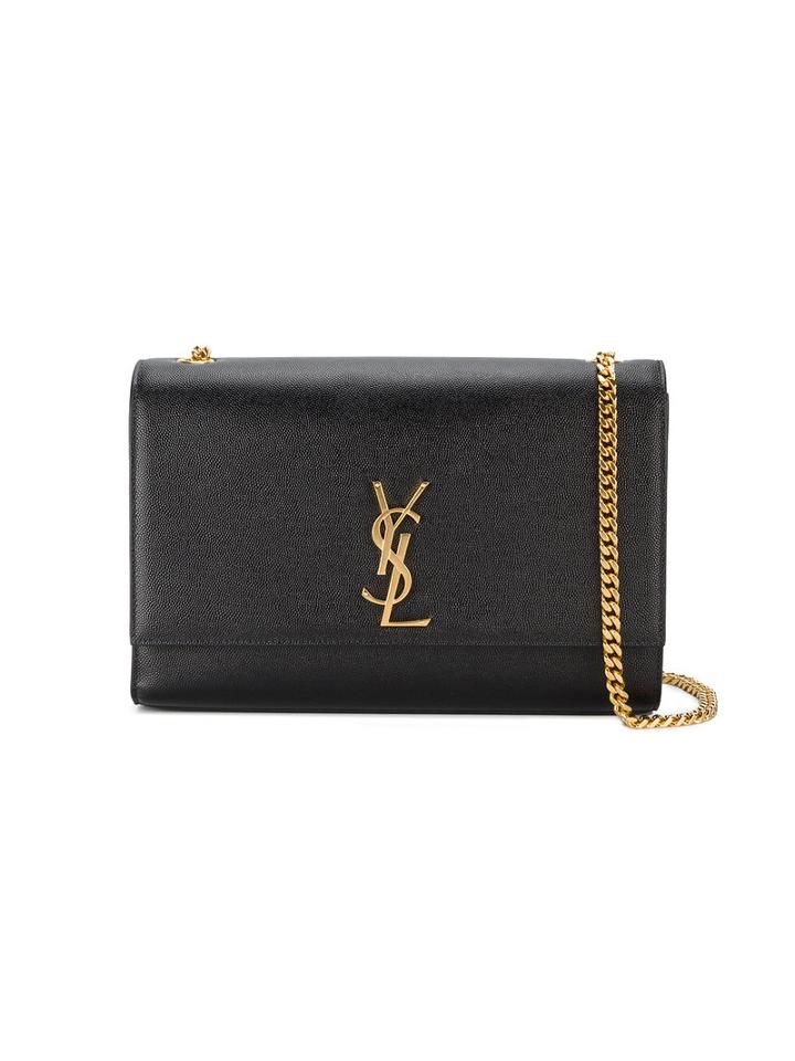 Saint Laurent - Large Kate Shoulder Bag - Women - Leather/metal - One Size, Black, Leather/metal