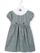 Amaia Ruffle Collar Tweed Dress, Girl's, Size: 6 Yrs, Blue