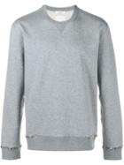 Valentino 'rockstud' Sweatshirt, Men's, Size: Medium, Grey, Cotton/polyamide
