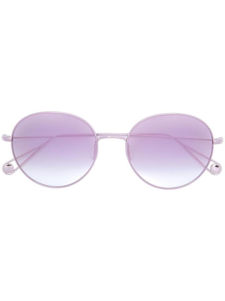 Garrett Leight Valencia Sunglasses, Women's, Pink/purple, Acetate/metal (other)