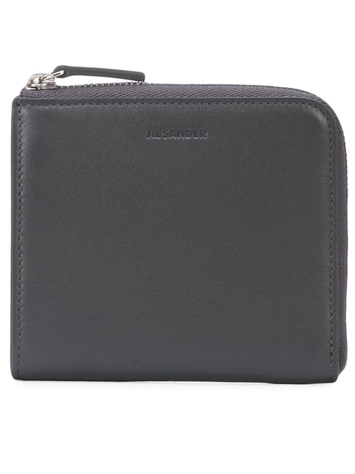 Jil Sander Zip Wallet - Black
