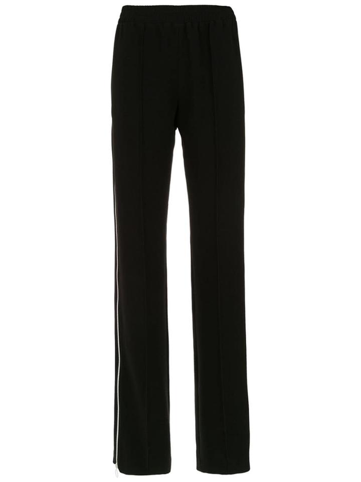 Nk Zipped Palazzo Pants - Black