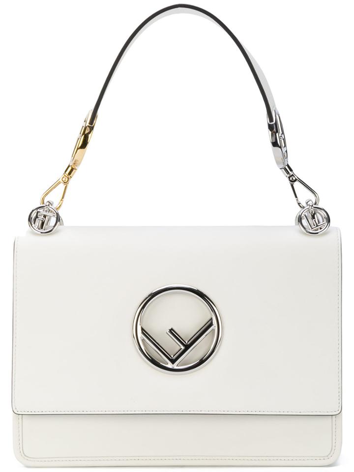 Fendi Kan I F Tote Bag - White