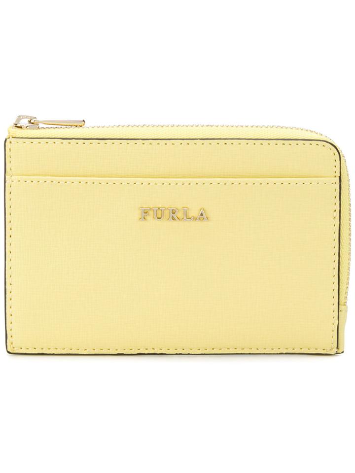 Furla Zip Purse - Yellow & Orange