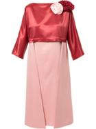 Pose Arazzi Layered Bicolour Dress
