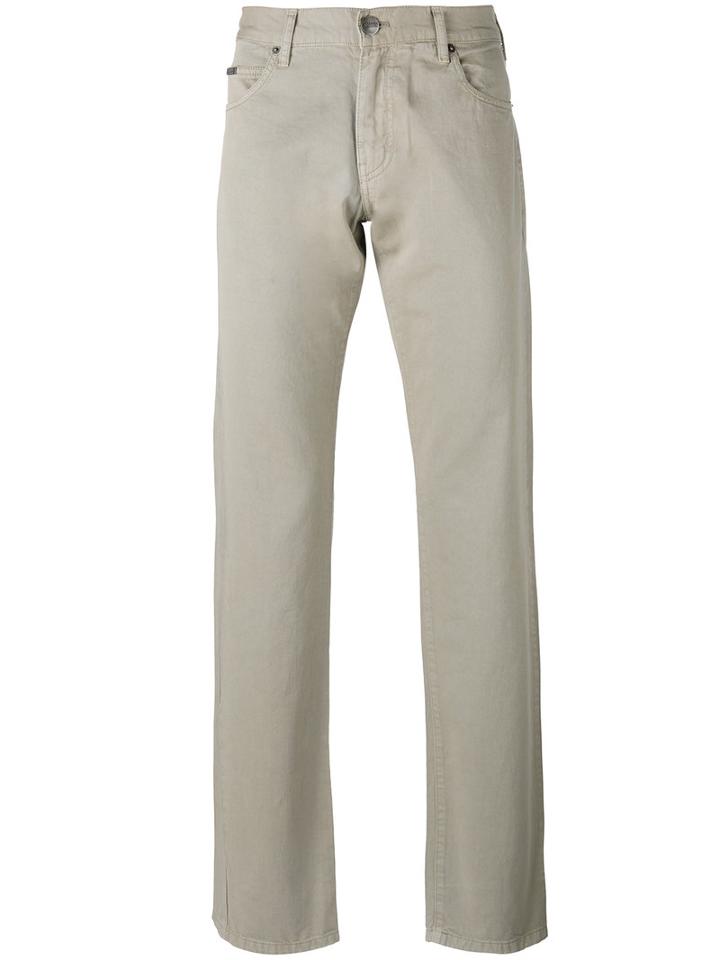 Armani Collezioni Regular Jeans, Men's, Size: 32, Nude/neutrals, Cotton