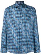 Etro Checked Regular-fit Shirt - Blue