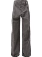 Y / Project Oversized Tailored Trousers - Grey