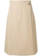 Maison Margiela Open Pocket Midi Skirt - Neutrals