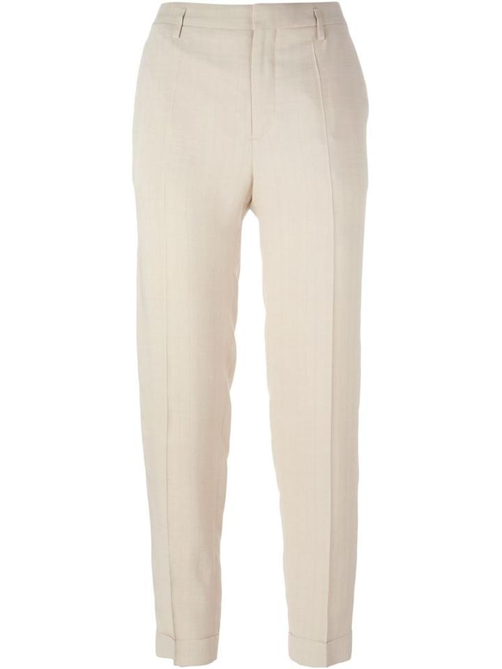 Maison Margiela Slim High Waisted Trousers