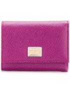 Dolce & Gabbana Mini Foldable Purse - Pink & Purple