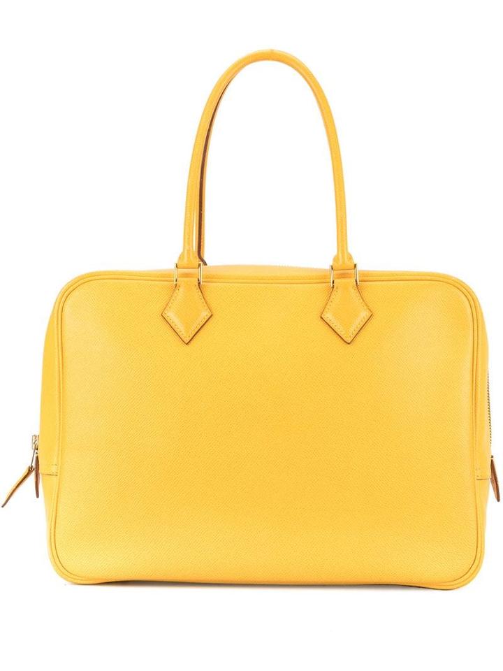 Hermès Pre-owned Plum 32 Shoulder Bag - Yellow