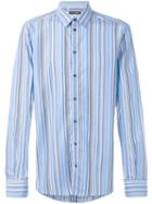 Striped Shirt - Men - Cotton - 43, Blue, Cotton, Dolce & Gabbana