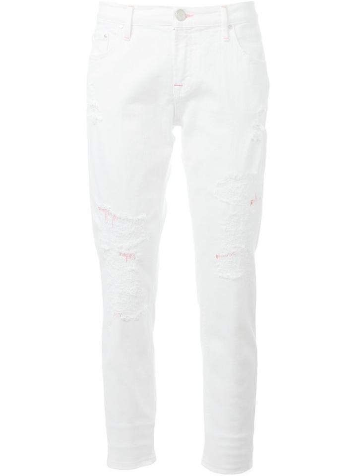Don T Cry Mandi Jeans, Women's, Size: 27, White, Cotton/spandex/elastane