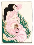 Olympia Le-tan Erotic Embroidery Clutch