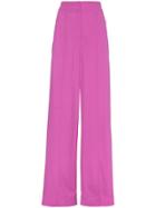 Roksanda Hasani Wide-leg Trousers - Pink & Purple