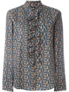 Ps Paul Smith Ruffle Detail Blouse