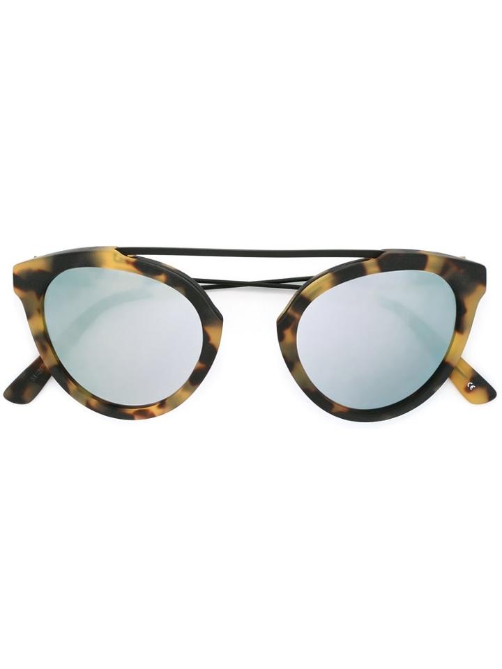 Westward Leaning 'flower' Sunglasses - Nude & Neutrals