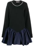 Christopher Kane Cupcake Sweatshirt Dress - Black