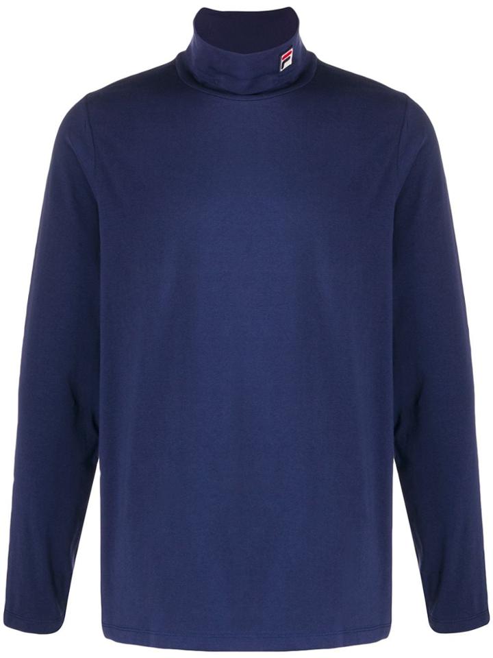 Fila Logo Detail Jumper - Blue