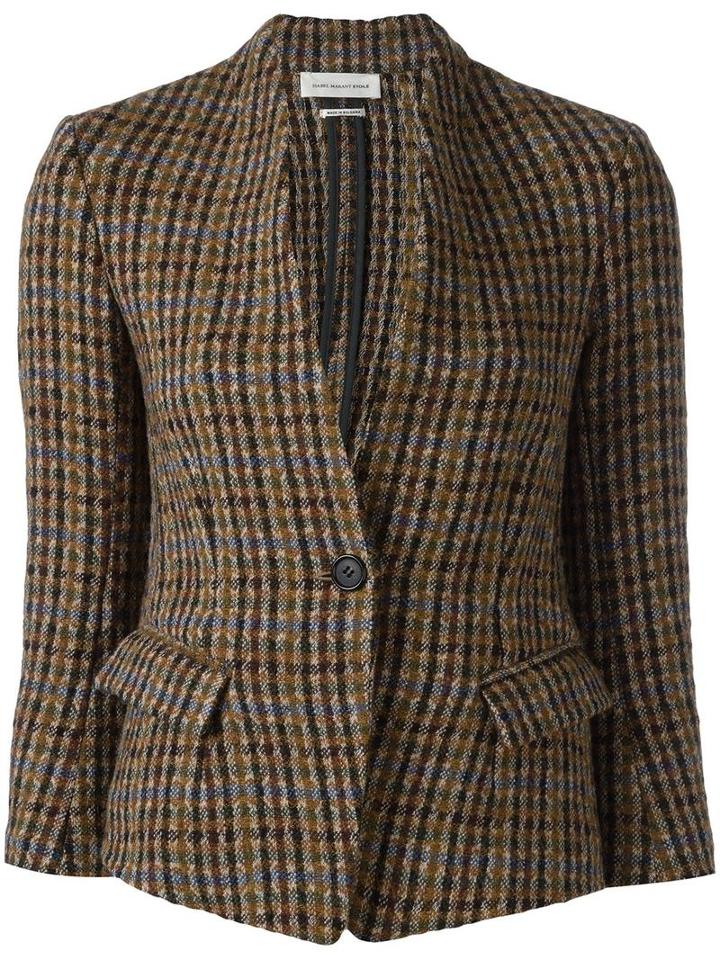 Isabel Marant Étoile Lardy Blazer, Women's, Size: 42, Orange, Cotton/wool/acrylic/other Fibers