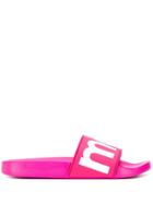 Isabel Marant Fuchsia Pink Sliders