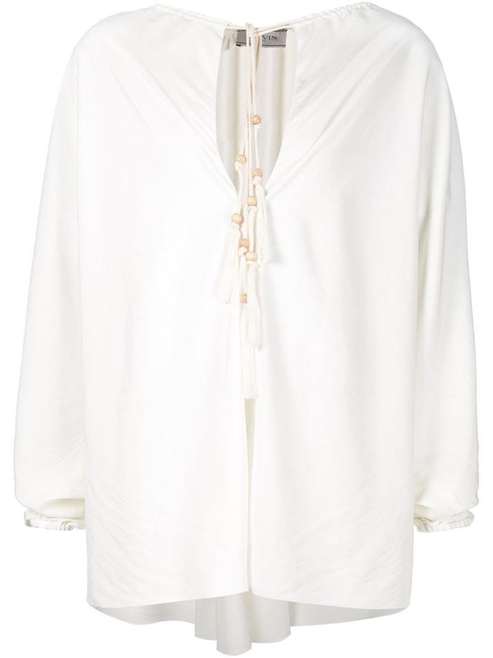 Lanvin Tassel Front Tunic