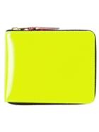 Comme Des Garçons Wallet 'new Super Fluo' Wallet - Yellow