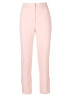 Genny Slim-fit Cropped Trousers - Nude & Neutrals