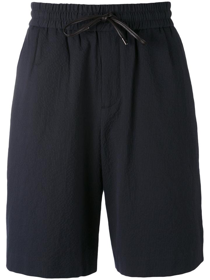 Bernardo Giusti - Lightweight Shorts - Men - Cotton/spandex/elastane - 50, Blue, Cotton/spandex/elastane
