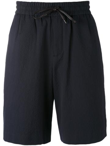 Bernardo Giusti - Lightweight Shorts - Men - Cotton/spandex/elastane - 50, Blue, Cotton/spandex/elastane