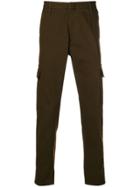 Dondup Cropped Cargo Trousers - Brown