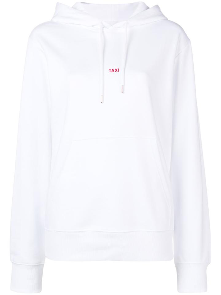 Helmut Lang Hooded Sweatshirt - White