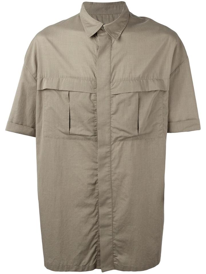 E. Tautz 'derek' Shirt - Nude & Neutrals