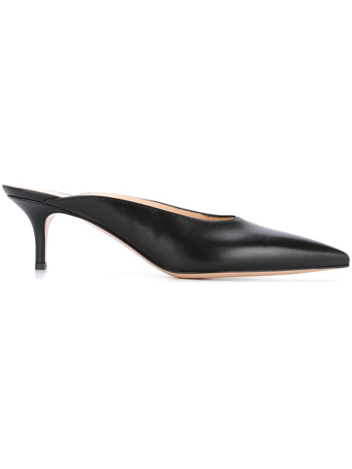 Gianvito Rossi Reeve Mules - Black