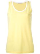 Fabiana Filippi Contrast Tank Top - Yellow & Orange