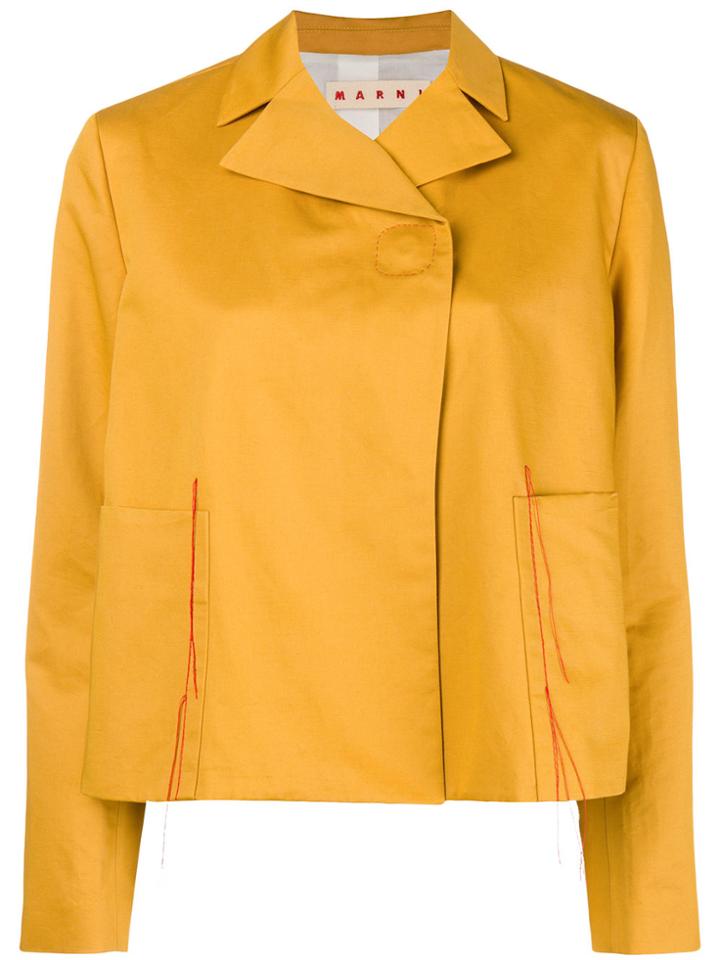 Marni Relaxed Fit Jacket - Yellow & Orange