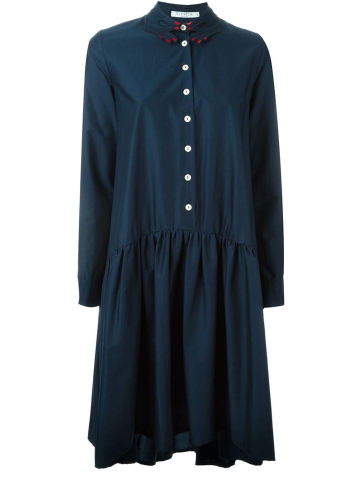 Vivetta Long-sleeve Shirt Dress