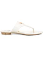 Salvatore Ferragamo Nfola Sandals - Metallic