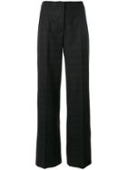 Tonello Flared Tailored Trousers - Grey