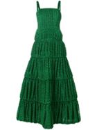 Missoni Embroidered Flared Dress - Green